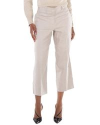 Max Mara - Cadice Linen-Blend Trousers - Lyst