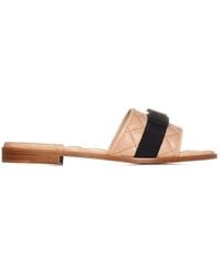 Ferragamo - Lovec Q Leather Sandal - Lyst