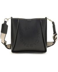 Stella McCartney - Logo Cut-Out Polyurethane Shoulder Bag - Lyst