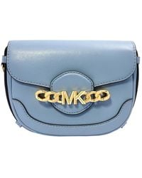 Michael Kors - Ladies Hally Extra-Small Embellished Leather Crossbody Bag - Lyst