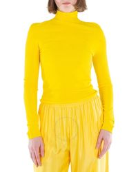 Acne Studios - Turtleneck Long Sleeve Top - Lyst