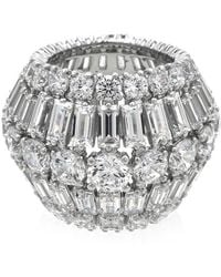 Swarovski - Hyperbola Cocktail Ring, Size 58 - Lyst