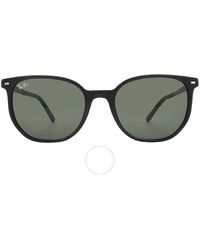 Ray-Ban - Elliot Green Square Sunglasses Rb2197 901/31 54 - Lyst
