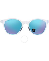 Oakley - Spindrift Prizm Sapphire Round Sunglasses  947404 52 - Lyst
