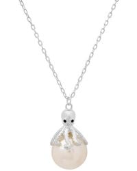 Kylie Harper - Sterling Octopus Pearl Pendant Necklace - Lyst