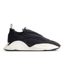 Roberto Cavalli - Light Antrac Patent Panelled V1Per Sneakers, Brand Size 41 Us - Lyst