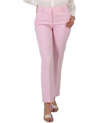 Burberry - Ladies Pale Candy Straight-Leg Tailored Trousers, Brand Size 4 (Us - Lyst