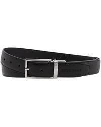 Emporio Armani - Reversible Leather Belt - Lyst