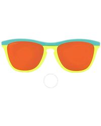 Oakley - Frogskins Hybrid Prim Ruby Square Sunglasses Oo9289 928902 55 - Lyst