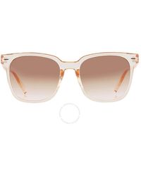 Calvin Klein - Brown Gradient Square Sunglasses Ck20519s 270 55 - Lyst