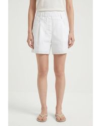 Brunello Cucinelli - Relaxed Shorts, Brand Size 40 (Us - Lyst