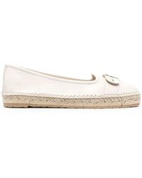Ferragamo - Vara Buckle-Detail Espadrilles - Lyst