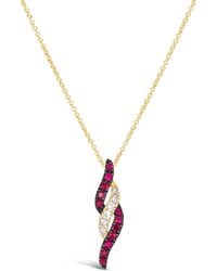 Le Vian - Passion Ruby Pendant Set - Lyst