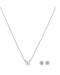 Swarovski - Stilla Round Cut Crystal Set - Lyst