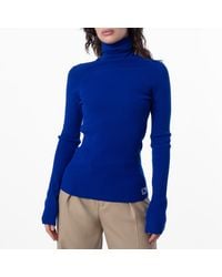Burberry - Equestrian Knight Roll-Neck Jumper - Lyst