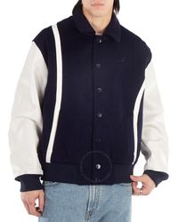 Axel Arigato - Bay Embroidered-Logo Varsity Jacket - Lyst