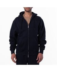 Burberry - Ekd Embroidered Cotton Zip Hoodie - Lyst