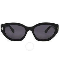 Tom Ford - Penny Smoke Cat Eye Sunglasses Ft1086 01a 55 - Lyst