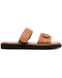 Ferragamo - Vara Touch-Strap Sandals - Lyst