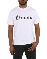 Etudes Studio - Cotton Wonder Logo Print T-shirt - Lyst