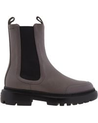 Bally - Ginny Leather Chelsea Boots - Lyst