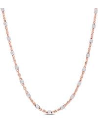 Amour - Beaded Chain Necklace - Lyst