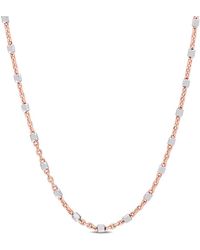 Amour - Beaded Chain Necklace - Lyst