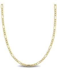 Amour - 2.5Mm Figaro Link Chain Necklace - Lyst
