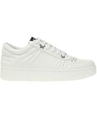 Jimmy Choo - Ladies Hawaii/F Calf Leather Trainers - Lyst