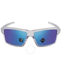 Oakley - Cables Prizm Sapphire Polarized Rectangular Sunglasses Oo9129 912905 63 - Lyst