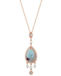 Le Vian - Ladies Aquaprase Necklaces Set - Lyst
