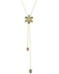 Swarovski - Idyllia Y Pendant Mixed Cuts Necklace - Lyst