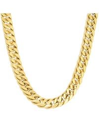 Robert Alton - Finish Stainless Steel Curb Chain - Lyst