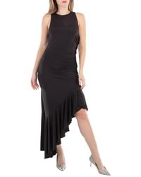 ROTATE BIRGER CHRISTENSEN - Ladies Gathered Asymmetric Midi Dress - Lyst