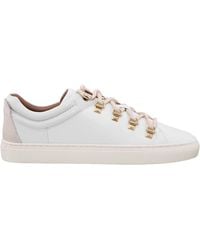 Bally - Heidy Calfskin Low-Top Sneakers - Lyst