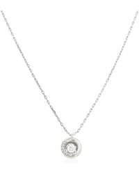 Swarovski - Dextera Round Pendant Necklace - Lyst