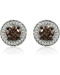 Le Vian - Grand Sample Sale Earrings Chocolate Diamonds, Vanilla Diamonds Set In 14k Vanilla Gold  12 - Lyst