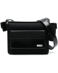 Ferragamo - Multi-Pocket Zipped Calf Leaather Shoulder Bag - Lyst