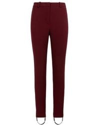 Roberto Cavalli - Double Stretch Crepe Trousers, Brand Size 40 Us - Lyst
