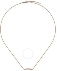 Gucci - Link To Love Necklace With Bar - Lyst