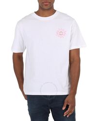 Gcds - Surfing Wirdo Print Cotton Jersey T-shirt - Lyst