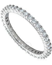Swarovski - Round Cut Matrix Vittore Ring - Lyst