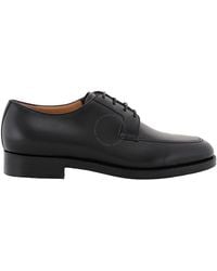 Bally - Leather Schoenen Derby Shoes, Brand Size 8 Us - Lyst