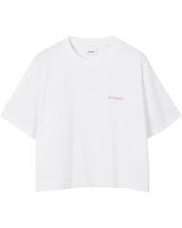 Burberry - Laurel Oak Leaf Print T-Shirt - Lyst