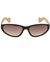 Moncler - Smoke Gradient Mask Sunglasses - Lyst
