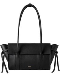 Mulberry - Small Bayswater Shoulder Bag With Laminated Logo - Lyst