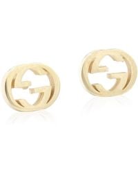 Gucci - Interlocking G Earrings - Lyst