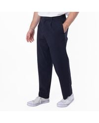 Emporio Armani - Seersucker Pleated-Waist Chinos Pants - Lyst