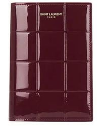 Saint Laurent - Passport Holder - Lyst
