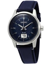 leather seiko watches for men